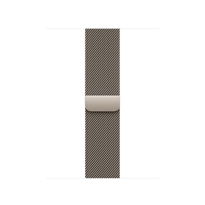 Sie sehen ein Bild von 40 mm Milanaise Armband Natur, Produktbild: 01 40 mm Milanaise Armband Natur, A-Nr.: MGHV4ZM/A - 01