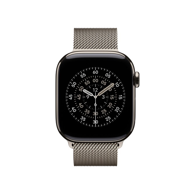 Sie sehen ein Bild von 40 mm Milanaise Armband Natur, Produktbild: 03 40 mm Milanaise Armband Natur, A-Nr.: MGHV4ZM/A - 03