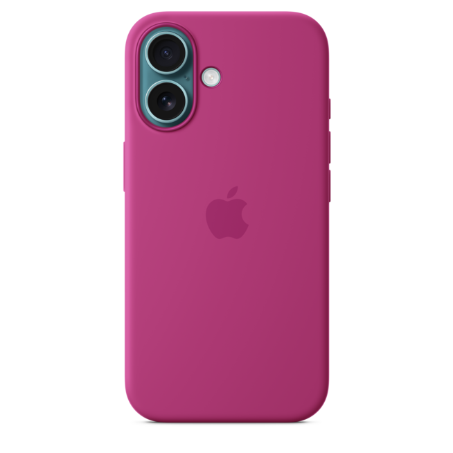 iPhone 16 Silikon Case mit MagSafe – Fuchsia, A-Nr.: MYY53ZM/A - 02