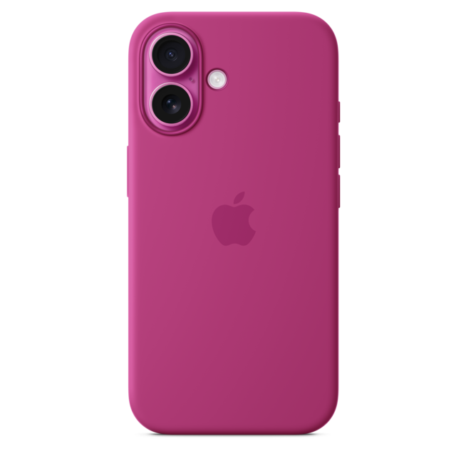 iPhone 16 Silikon Case mit MagSafe – Fuchsia, A-Nr.: MYY53ZM/A - 03