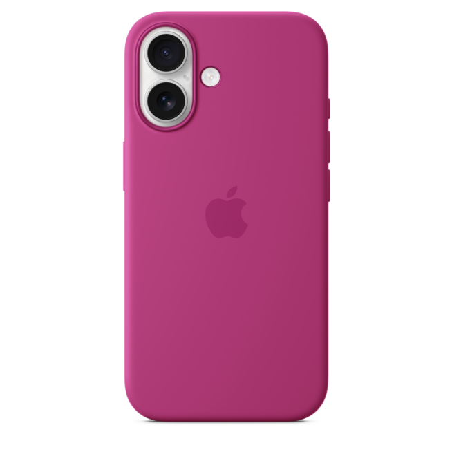 iPhone 16 Silikon Case mit MagSafe – Fuchsia, A-Nr.: MYY53ZM/A - 04