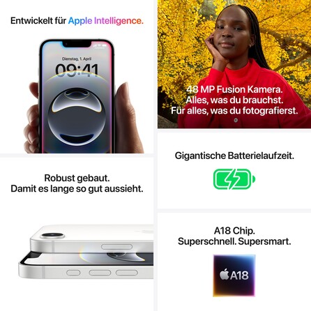 iPhone 16e 128 GB Schwarz , A-Nr.: MD1Q4ZD/A - 07