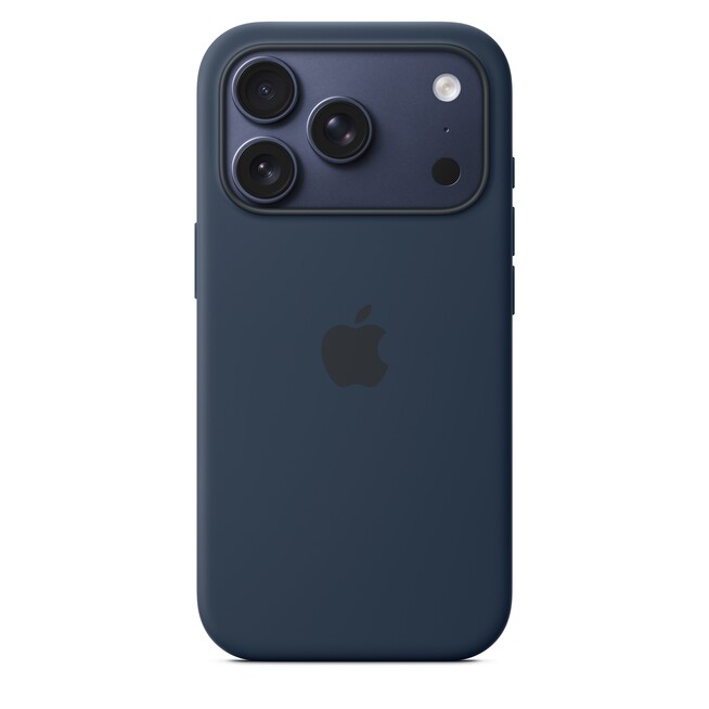 Sie sehen ein Bild von iPhone 17 Pro Silikon Case mit MagSafe - Mitternacht, Produktbild: 03 iPhone 17 Pro Silikon Case mit MagSafe - Mitternacht, A-Nr.: MGFH4ZM/A - 03