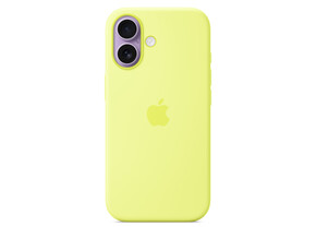 iPhone 17 Silikon Case mit MagSafe - Neongelb, A-Nr.: MGEV4ZM/A - 01