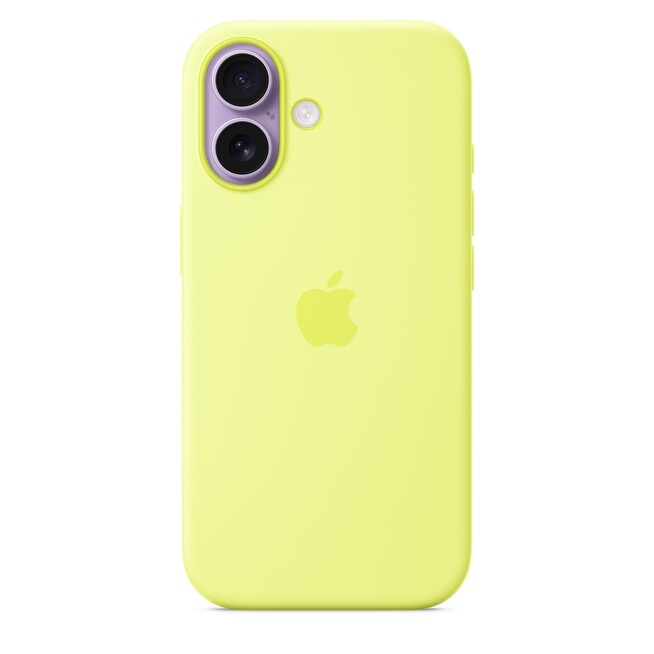 iPhone 17 Silikon Case mit MagSafe - Neongelb, A-Nr.: MGEV4ZM/A - 01