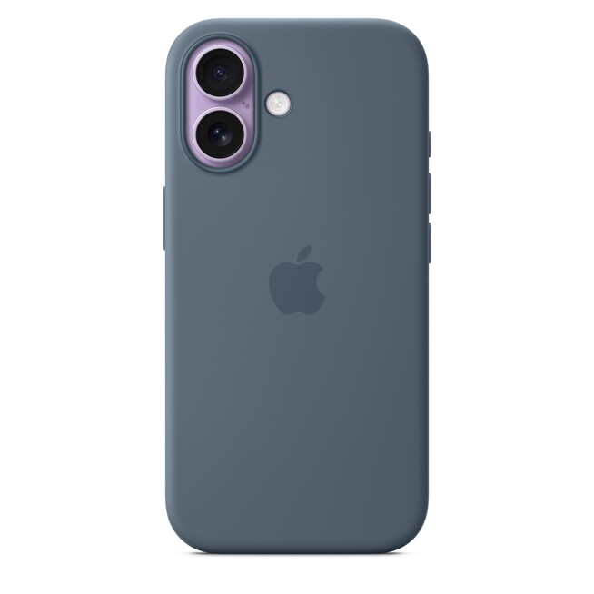 Sie sehen ein Bild von iPhone 17 Silikon Case mit MagSafe - Maritimblau, Produktbild: 01 iPhone 17 Silikon Case mit MagSafe - Maritimblau, A-Nr.: MGEW4ZM/A - 01