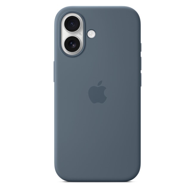 Sie sehen ein Bild von iPhone 17 Silikon Case mit MagSafe - Maritimblau, Produktbild: 04 iPhone 17 Silikon Case mit MagSafe - Maritimblau, A-Nr.: MGEW4ZM/A - 04