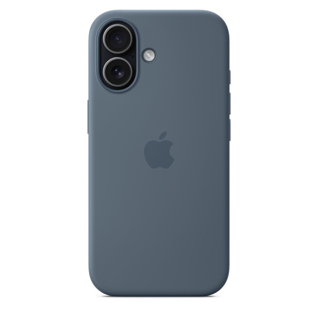 Sie sehen ein Bild von iPhone 17 Silikon Case mit MagSafe - Maritimblau, Produktbild: 05 iPhone 17 Silikon Case mit MagSafe - Maritimblau, A-Nr.: MGEW4ZM/A - 05