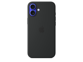 iPhone 16 Plus Silikon Case mit MagSafe – Schwarz, A-Nr.: MYY93ZM/A - 01