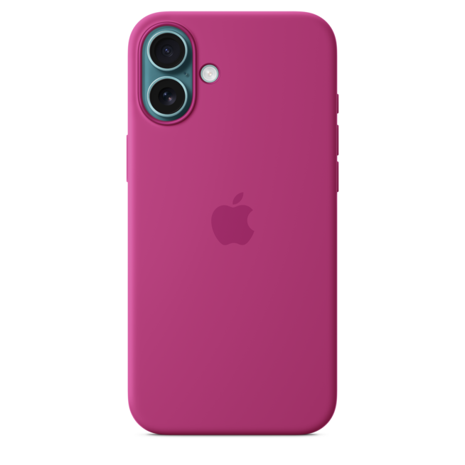 iPhone 16 Plus Silikon Case mit MagSafe – Fuchsia, A-Nr.: MYYE3ZM/A - 02