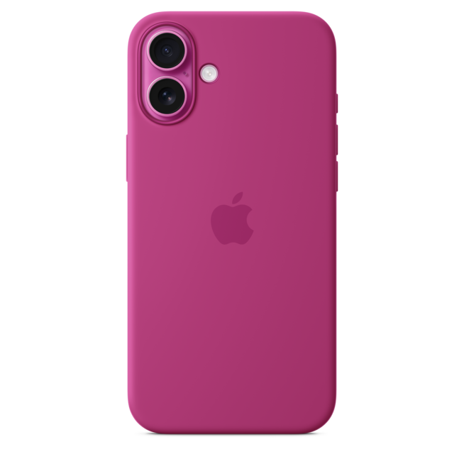 iPhone 16 Plus Silikon Case mit MagSafe – Fuchsia, A-Nr.: MYYE3ZM/A - 03
