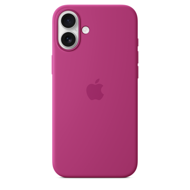 iPhone 16 Plus Silikon Case mit MagSafe – Fuchsia, A-Nr.: MYYE3ZM/A - 04