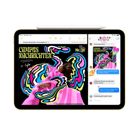 iPad Wi-Fi 128 GB - Blau (A16), A-Nr.: MD4A4TY/A - 04