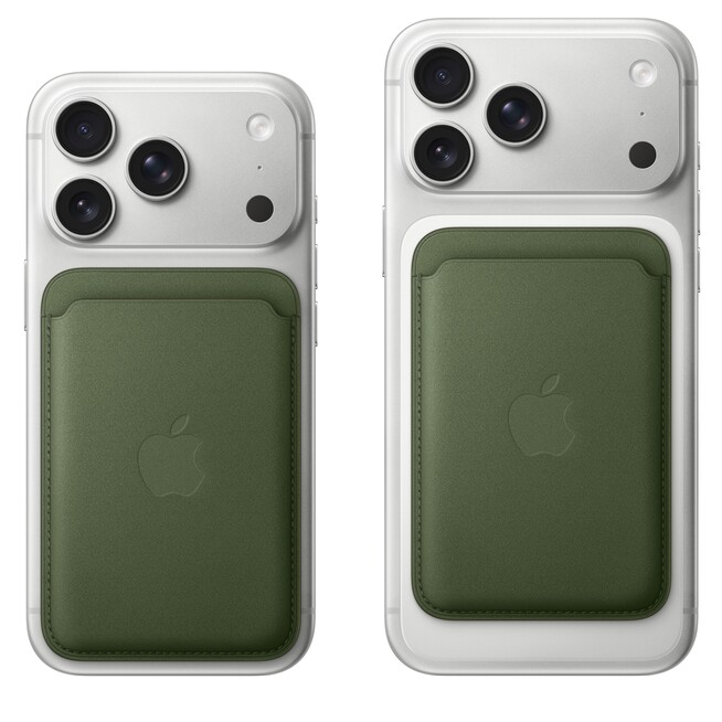 Sie sehen ein Bild von iPhone Feingewebe Wallet mit MagSafe – Mitternachtsviolett, Produktbild: 05 iPhone Feingewebe Wallet mit MagSafe – Mitternachtsviolett, A-Nr.: MGH84ZM/A - 05