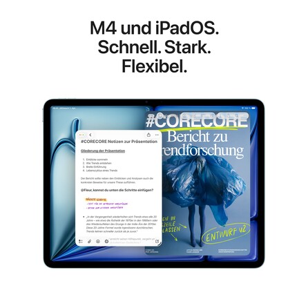 11" iPad Air Wi-Fi 128 GB - Blau (M4), A-Nr.: MH314TY/A - 04