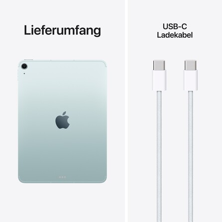 11" iPad Air Wi-Fi 128 GB - Blau (M4), A-Nr.: MH314TY/A - 10
