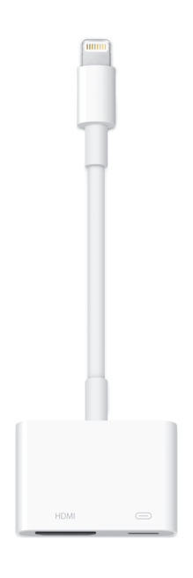 Sie sehen ein Bild von Lightning Digital AV Adapter, Produktbild: 01 Lightning Digital AV Adapter, A-Nr.: MW2P3ZM/A - 01