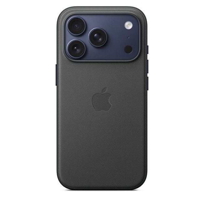 Sie sehen ein Bild von iPhone 17 Pro Funktionsgewebe Case mit MagSafe - Schwarz, Produktbild: 03 iPhone 17 Pro Funktionsgewebe Case mit MagSafe - Schwarz, A-Nr.: MGF34ZM/A - 03