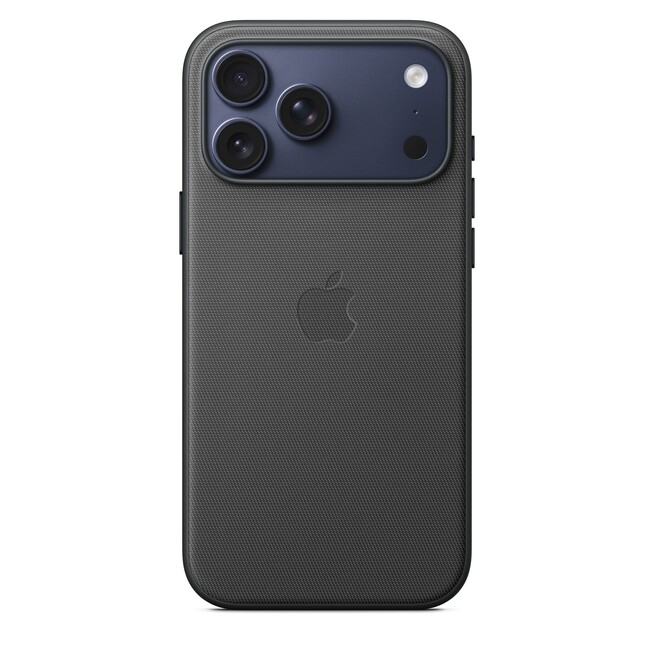 Sie sehen ein Bild von iPhone 17 Pro Max Funktionsgewebe Case mit MagSafe - Schwarz, Produktbild: 03 iPhone 17 Pro Max Funktionsgewebe Case mit MagSafe - Schwarz, A-Nr.: MGF84ZM/A - 03