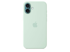 iPhone 16 Plus Silikon Case mit MagSafe – Aquamarin, A-Nr.: MDGU4ZM/A - 01