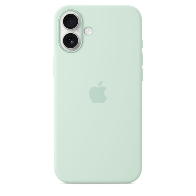 iPhone 16 Plus Silikon Case mit MagSafe – Aquamarin, A-Nr.: MDGU4ZM/A - 04