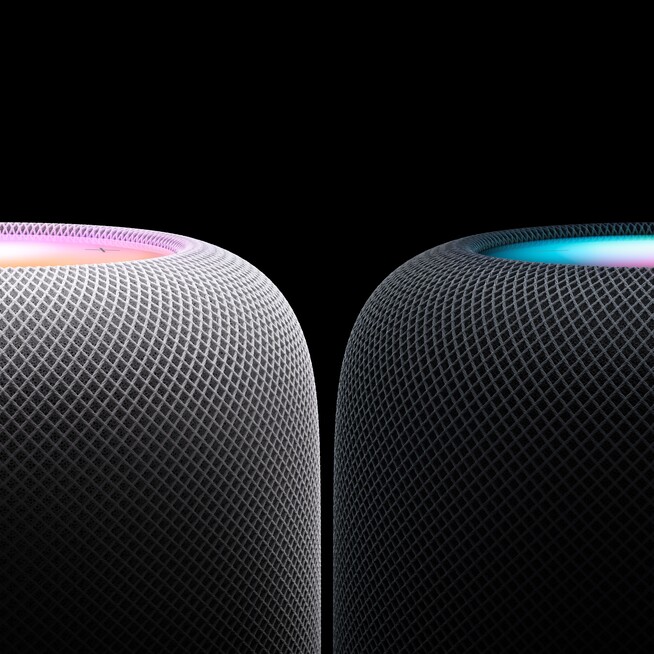 Sie sehen ein Bild von HomePod - Mitternacht (2. Generation), Produktbild: 03 HomePod - Mitternacht (2. Generation), A-Nr.: MDEW4D/A - 03