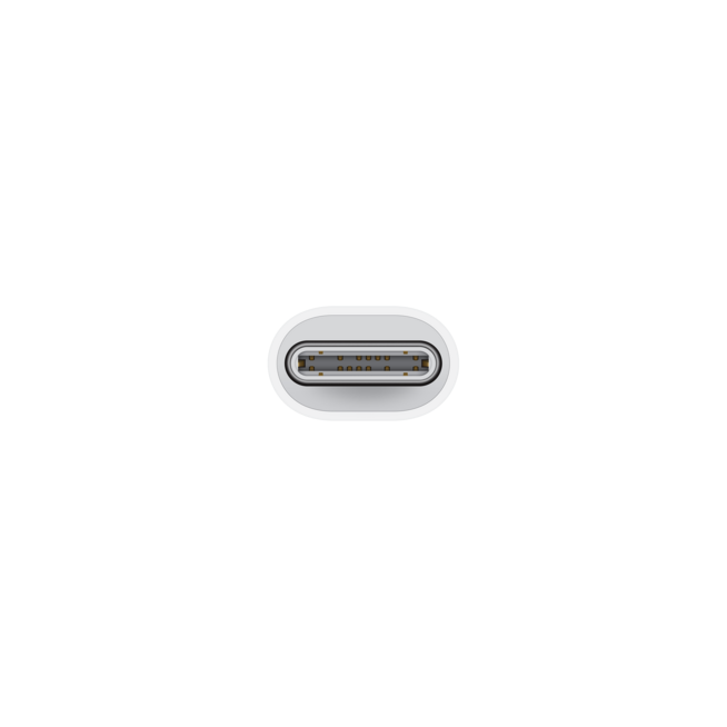 Sie sehen ein Bild von USB‑C auf Lightning Adapter, Produktbild: 02 USB‑C auf Lightning Adapter, A-Nr.: MUQX3ZM/A - 02