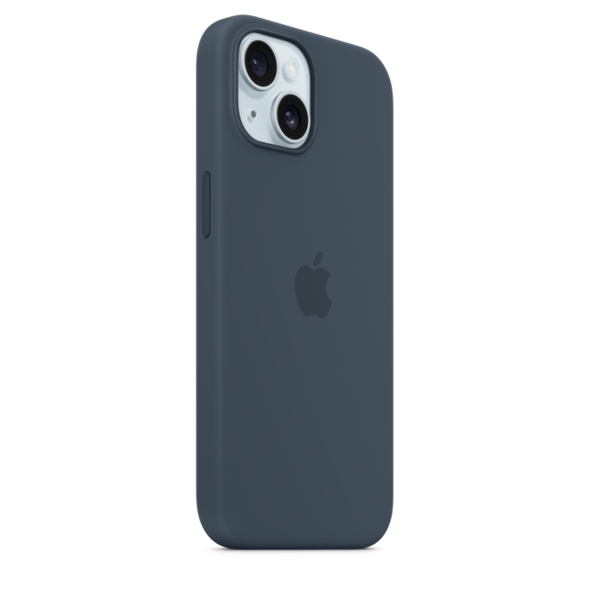 iPhone 15 Silikon Case mit MagSafe – Sturmblau, A-Nr.: MXPF3ZM/A - 06