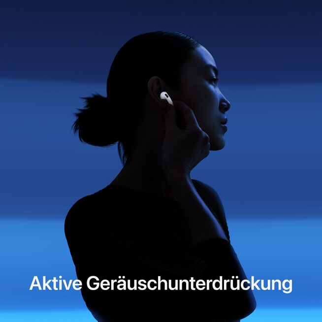 AirPods 4 mit Aktiver Geräusch­unter­drückung, A-Nr.: MXP93ZM/A - 03