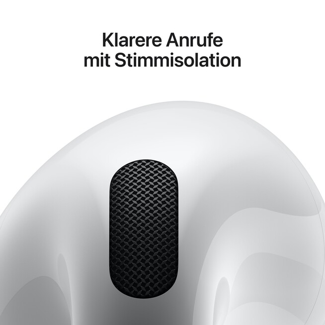 AirPods 4 mit Aktiver Geräusch­unter­drückung, A-Nr.: MXP93ZM/A - 06