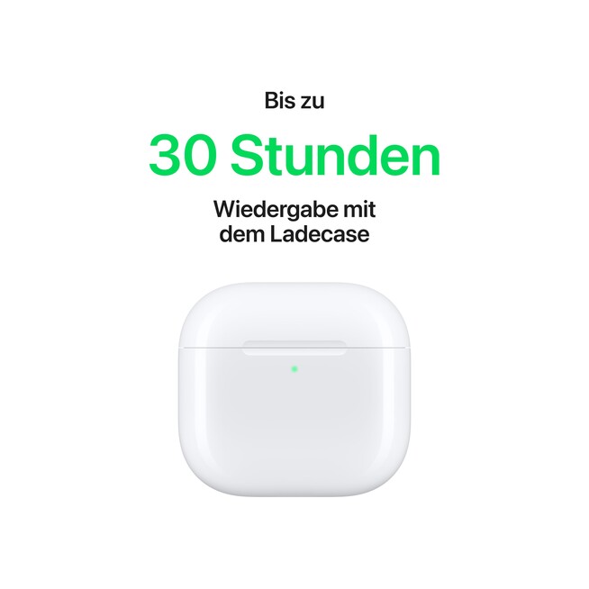 AirPods 4 mit Aktiver Geräusch­unter­drückung, A-Nr.: MXP93ZM/A - 07