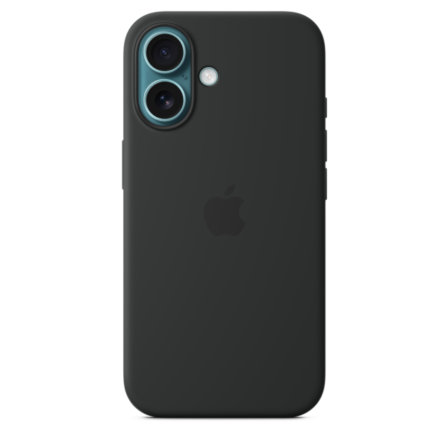 iPhone 16 Silikon Case mit MagSafe – Schwarz, A-Nr.: MYY13ZM/A - 02