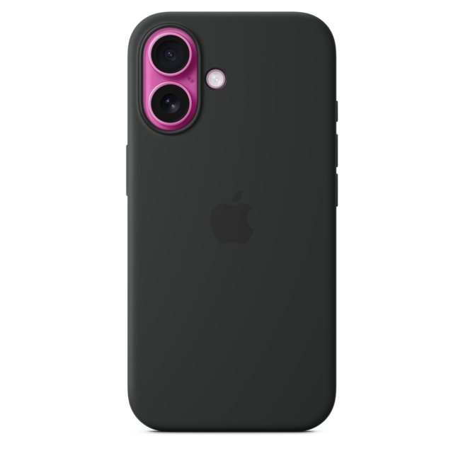 iPhone 16 Silikon Case mit MagSafe – Schwarz, A-Nr.: MYY13ZM/A - 03