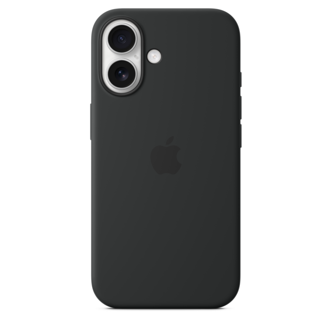 iPhone 16 Silikon Case mit MagSafe – Schwarz, A-Nr.: MYY13ZM/A - 04