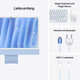 24" iMac mit Retina 4,5K Display: Apple M4 Chip mit 8‑Core CPU und 8‑Core GPU, 256 GB SSD - Blau, A-Nr.: MWUF3D/A - 09