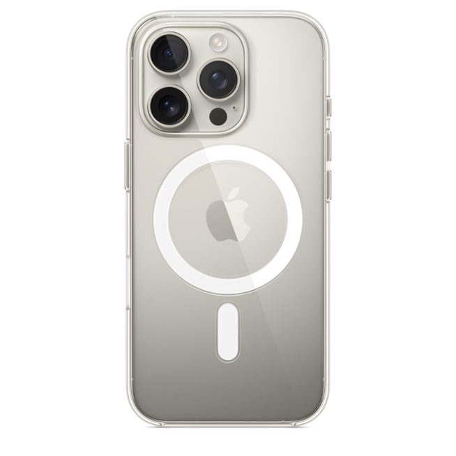 Sie sehen ein Bild von iPhone 16 Pro Clear Case mit MagSafe, Produktbild: 02 iPhone 16 Pro Clear Case mit MagSafe, A-Nr.: MA7E4ZM/A - 02