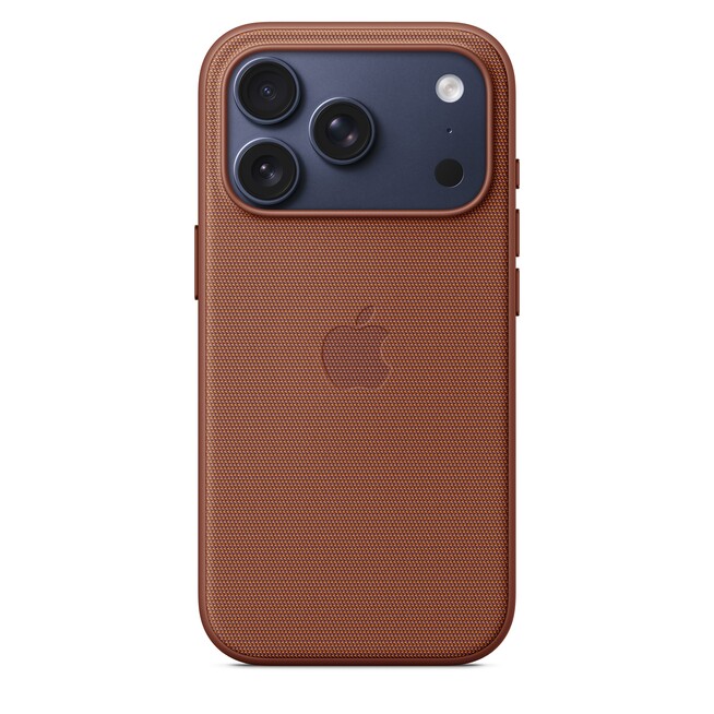 Sie sehen ein Bild von iPhone 17 Pro Funktionsgewebe Case mit MagSafe - Siena, Produktbild: 03 iPhone 17 Pro Funktionsgewebe Case mit MagSafe - Siena, A-Nr.: MGF64ZM/A - 03