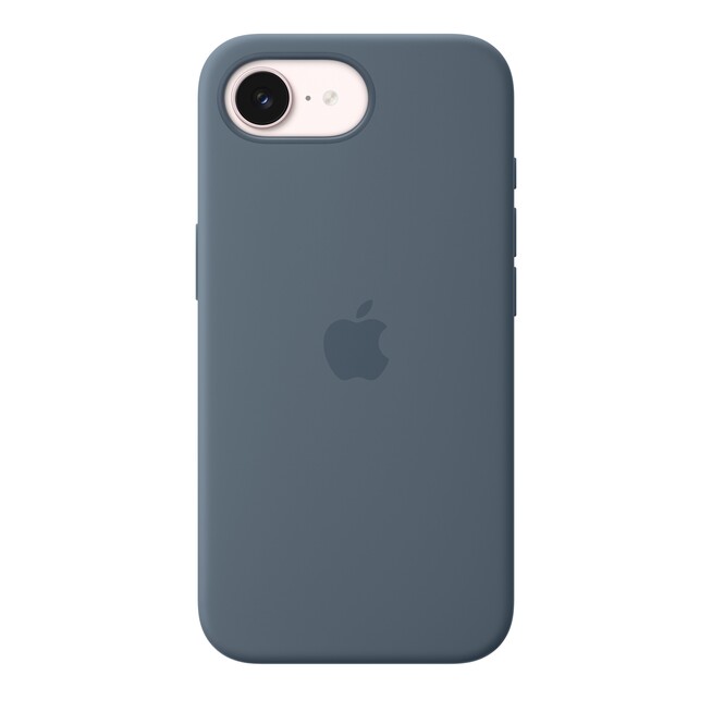 iPhone 17e Silikon Case mit MagSafe – Maritimblau, A-Nr.: MHWE4ZM/A - 01