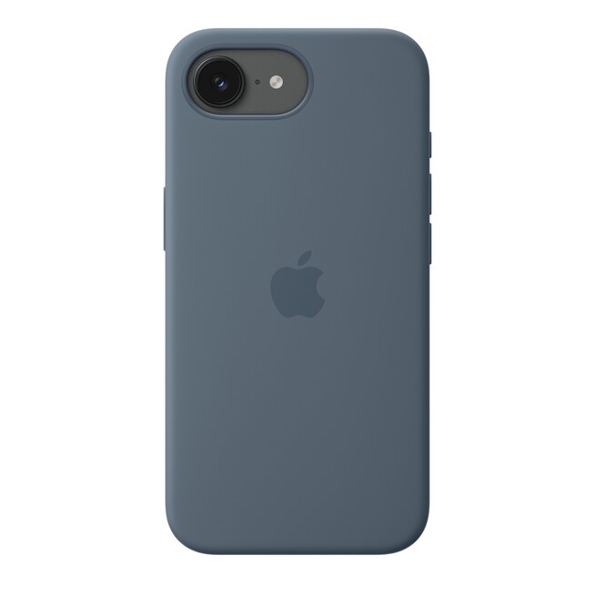 iPhone 17e Silikon Case mit MagSafe – Maritimblau, A-Nr.: MHWE4ZM/A - 03