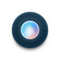 Sie sehen ein Bild von HomePod mini - Blau, Produktbild: 04 HomePod mini - Blau, A-Nr.: MJ2C3D/A - 04