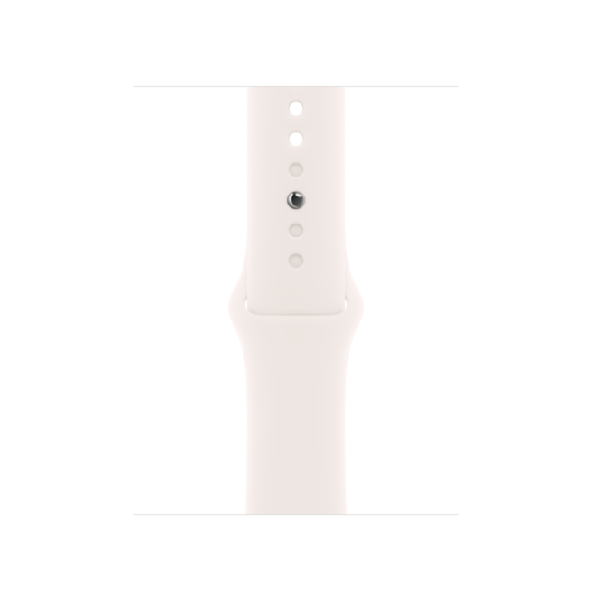 Sie sehen ein Bild von 40 mm Sportarmband Blassrosa – S/M, Produktbild: 01 40 mm Sportarmband Blassrosa – S/M, A-Nr.: MAXC4ZM/A - 01