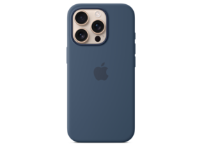 iPhone 16 Pro Silikon Case mit MagSafe – Denim, A-Nr.: MYYK3ZM/A - 01