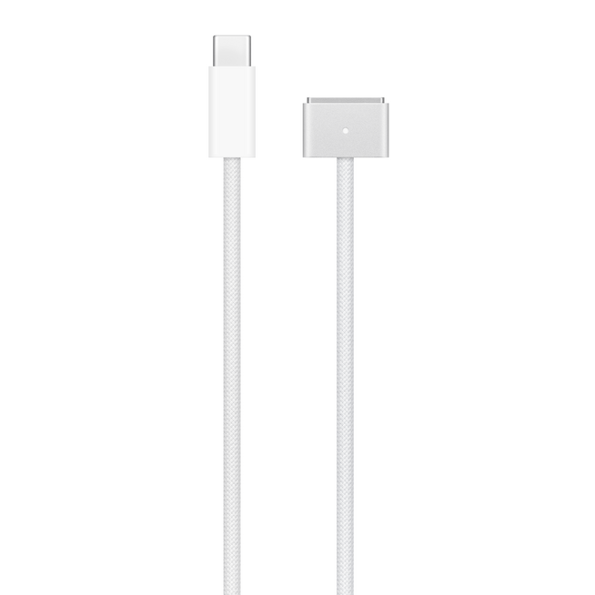 Sie sehen ein Bild von USB‑C auf MagSafe 3 Kabel (2 m), Produktbild: 02 USB‑C auf MagSafe 3 Kabel (2 m), A-Nr.: MW613ZM/A - 02