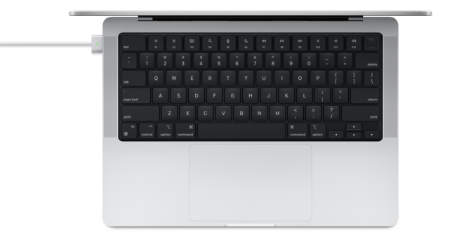 Sie sehen ein Bild von USB‑C auf MagSafe 3 Kabel (2 m), Produktbild: 03 USB‑C auf MagSafe 3 Kabel (2 m), A-Nr.: MW613ZM/A - 03