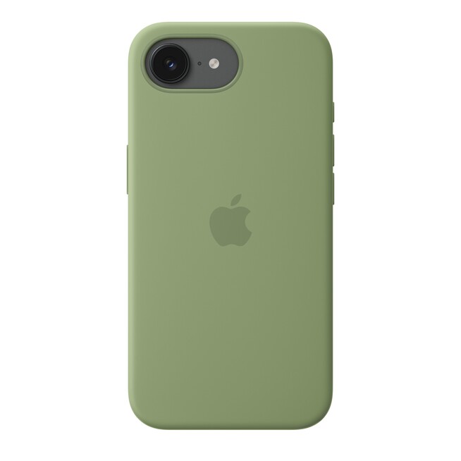 iPhone 17e Silikon Case mit MagSafe – Hellmoosgrün, A-Nr.: MHWF4ZM/A - 03