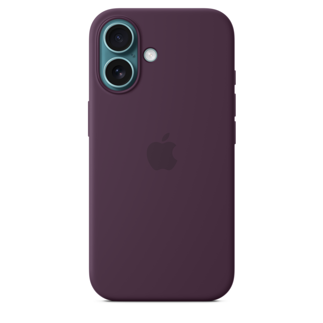 iPhone 16 Silikon Case mit MagSafe – Pflaume, A-Nr.: MYY43ZM/A - 02