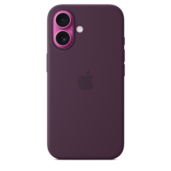 iPhone 16 Silikon Case mit MagSafe – Pflaume, A-Nr.: MYY43ZM/A - 03