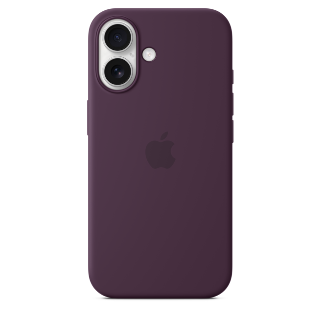 iPhone 16 Silikon Case mit MagSafe – Pflaume, A-Nr.: MYY43ZM/A - 04