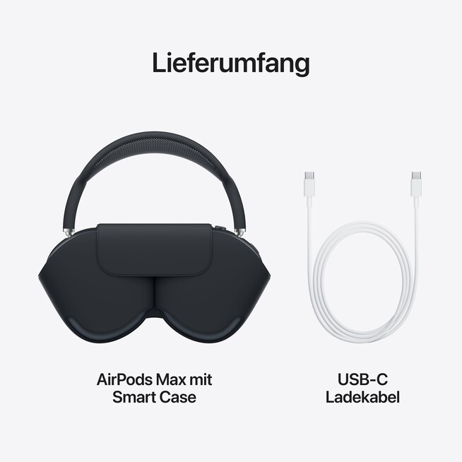 Sie sehen ein Bild von AirPods Max - Polarstern, Produktbild: 09 AirPods Max - Polarstern, A-Nr.: MWW53ZM/A - 09