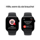 Apple Watch Series 10 GPS + Cellular, 42 mm Aluminiumgehäuse Diamantschwarz, Sportarmband Schwarz ­−M/L, A-Nr.: MWX73QF/A - 06